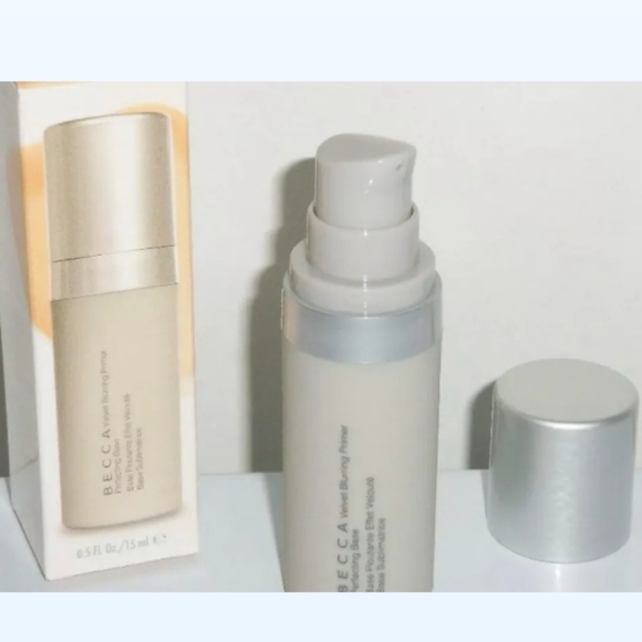 🧚♀️APRICOT HAZE Becca MINI RARE Velvet Blurring Primer Perfecting Base NWT - Picture 2 of 4